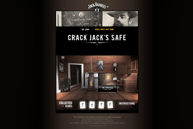 Jack Daniels, Crack Jacks Safe